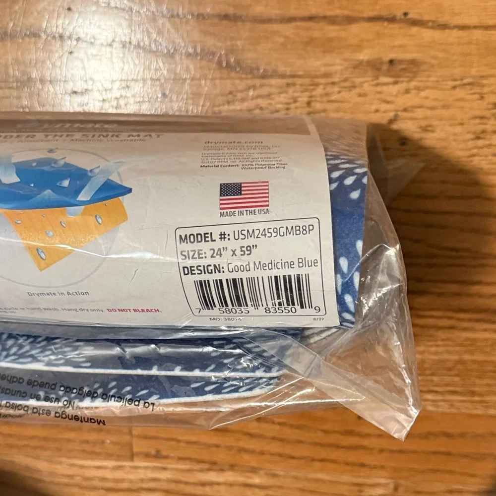 NWT Drymate XL Under the Sink Mat Waterproof Cabinet Protection Absorbent Liner